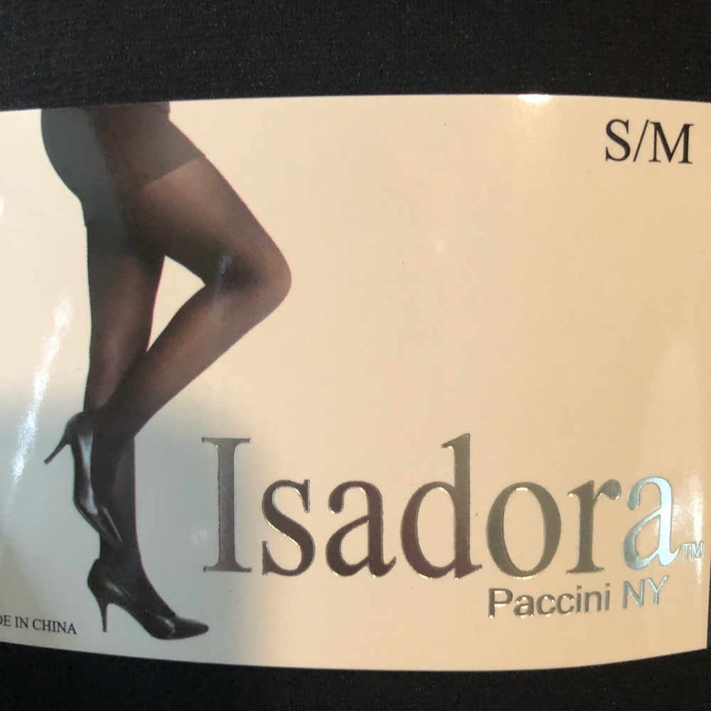 NEW IN PACKAGE Isadora Sheer Black Tights (2/$15)